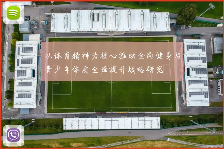 以体育精神为核心推动全民健身与青少年体质全面提升战略研究